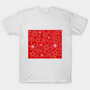 Christmas snowflakes T-Shirt